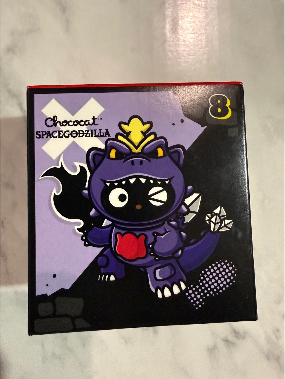 Hello Kitty X monsters  Figures McDonalds Toy #8 Chococat x Space Godzilla